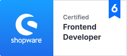 Shopware Certified Frontend Developer